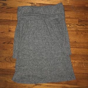 Strapless Sweater Dress